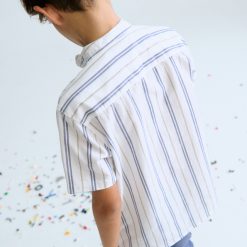 Alternative view of MAYORAL Πουκάμισο γιακάς μαο αγόρι 26-06171-082 Μπλε