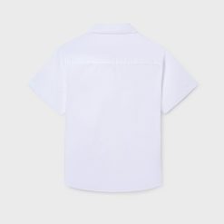 Alternative view of MAYORAL Πουκάμισο αγόρι 26-06172-088 Λευκό