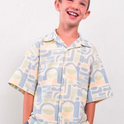 Alternative view of MAYORAL Πουκάμισο αγόρι 26-06178-405 Σύμπαν