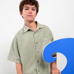 Alternative view of MAYORAL Πουκάμισο Boston Kids 26-06179-457 Λαδί