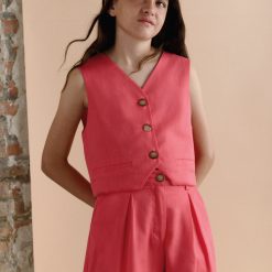 Alternative view of MAYORAL Παντελόνι κοντό κορίτσι 26-06201-070 Κοραλί