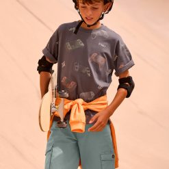 Alternative view of MAYORAL Βερμούδα cargo αγόρι 26-06221-050 Πράσινο