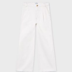 MAYORAL Παντελόνι μακρύ κορίτσι 26-06549-010 Εκρού