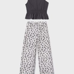 MAYORAL Σετ παντελόνι μακρύ κορίτσι 26-06561-020 Ανθρακί