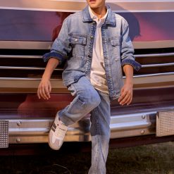 Alternative view of MAYORAL Παντελόνι μακρύ αγόρι 26-06565-026 Τζιν ανοιχτό