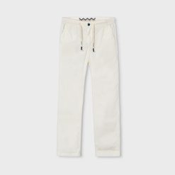 MAYORAL Παντελόνι μακρύ αγόρι 26-06571-301 Κρεμ