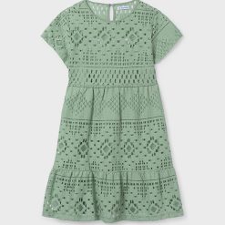 MAYORAL Φόρεμα κορίτσι 26-06904-094 Πράσινο