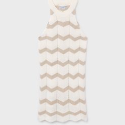 MAYORAL Φόρεμα κορίτσι 26-06907-064 Εκρού-Μπεζ