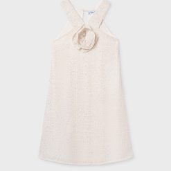 MAYORAL Φόρεμα κορίτσι 26-06909-068 Μπεζ