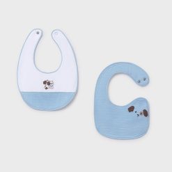 MAYORAL Σετ 2 σαλιάρες μωρό 26-09074-039 Σιέλ