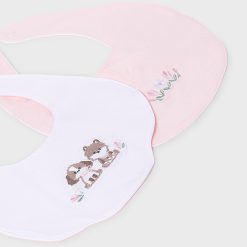 Alternative view of MAYORAL Σετ 2 σαλιάρες μωρό 26-09077-044 Ροζ μπεμπέ