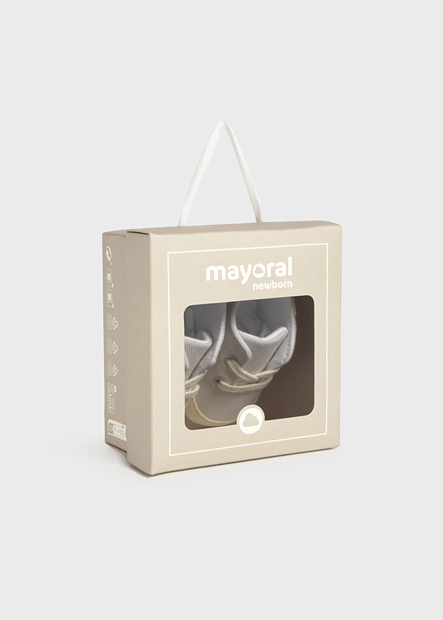 MAYORAL Παπούτσια νεογέννητο 26-09085-010 Μπεζ - Image 4