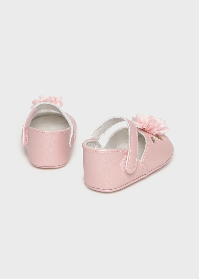 MAYORAL Μπαλαρίνες αμπιγέ νεογέννητο 26-09091-084 Ροζ μπεμπέ - Image 3