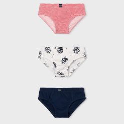 MAYORAL Σετ 3 σλιπάκια 26-10168-010 Κόκκινο