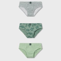 MAYORAL Σετ 3 σλιπάκια 26-10168-011 Πράσινο