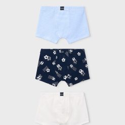 MAYORAL Σετ 3 μποξεράκια αγόρι 26-10171-014 Ναυτικό μπλε