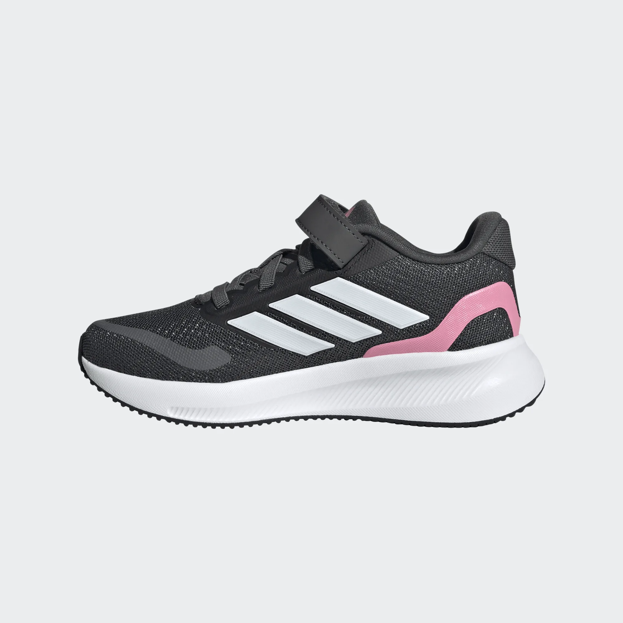 ADIDAS JUNIOR GIRL RUNFALCON 5.0 EL C JQ8669 ΜΑΥΡO - Image 7