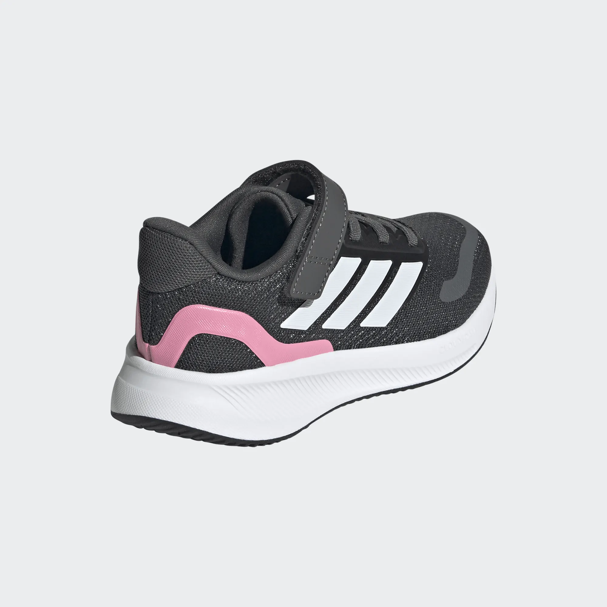 ADIDAS JUNIOR GIRL RUNFALCON 5.0 EL C JQ8669 ΜΑΥΡO - Image 4