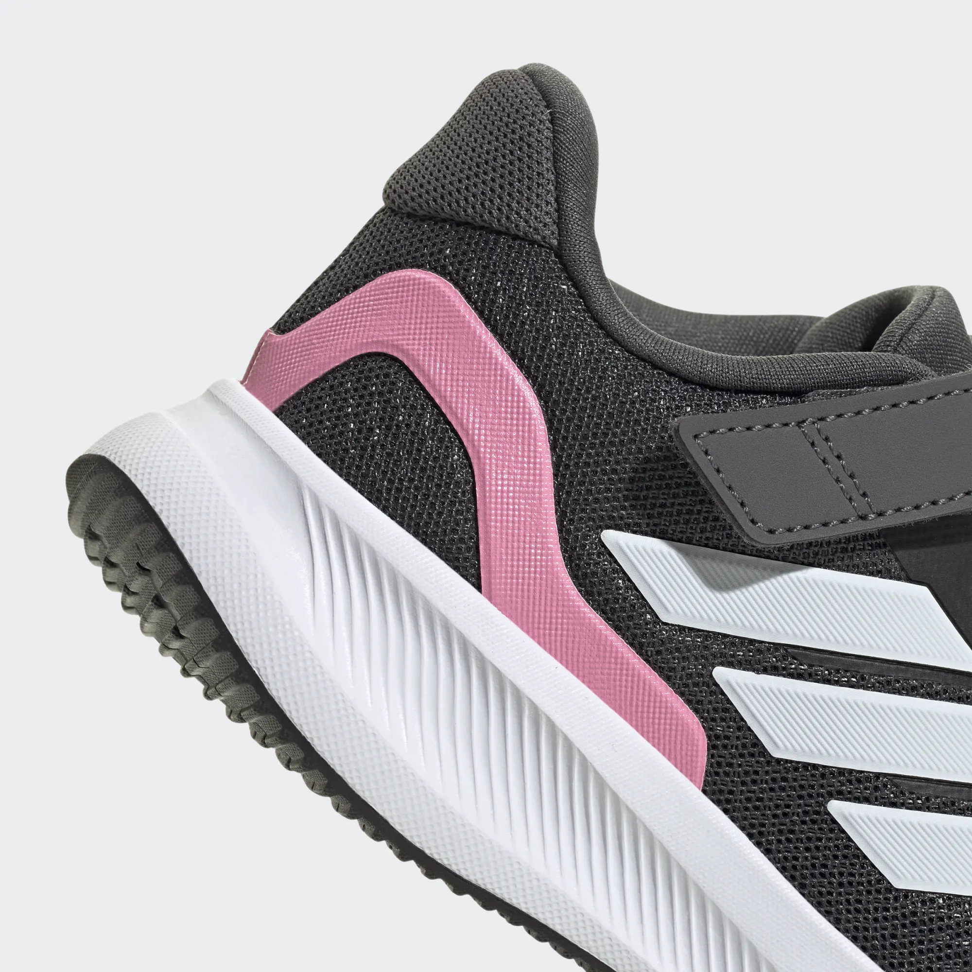 ADIDAS JUNIOR GIRL RUNFALCON 5.0 EL C JQ8669 ΜΑΥΡO - Image 8