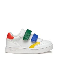 GEOX SNEAKER BABY BOY B Eclyper Boy B555LA 000BC C0547 ΛΕΥΚΟ