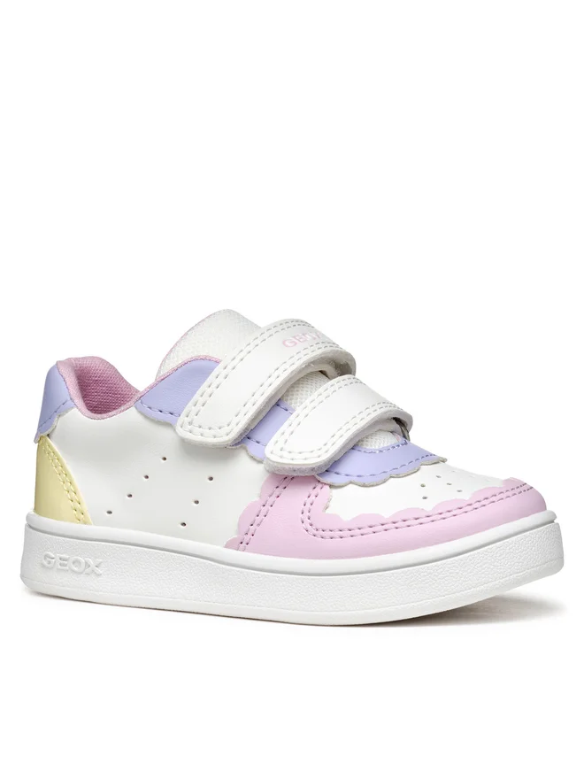 GEOX SNEAKER BABY girl A Eclyper B555MA 000BC C1372 ΛΕΥΚΟ - Image 2
