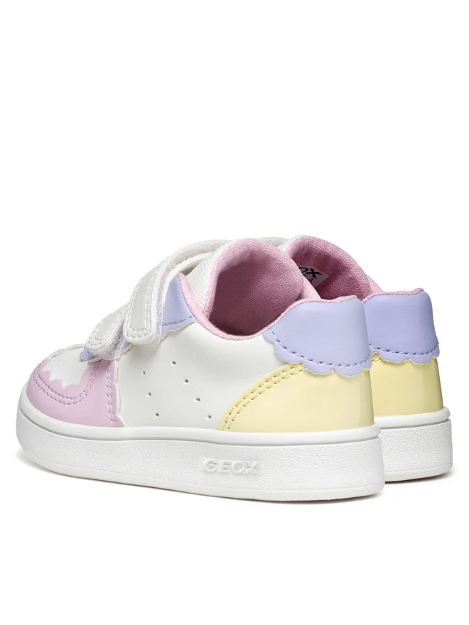 GEOX SNEAKER BABY girl A Eclyper B555MA 000BC C1372 ΛΕΥΚΟ - Image 3