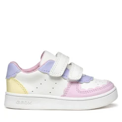 GEOX SNEAKER BABY girl A Eclyper B555MA 000BC C1372 ΛΕΥΚΟ