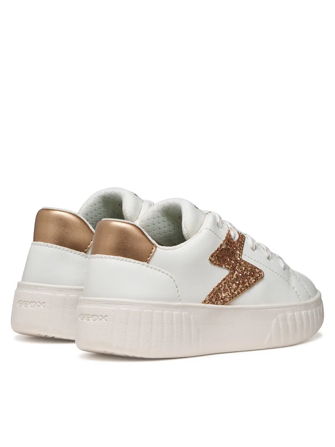 GEOX SNEAKER JUNIOR GIRL J MIKIROSHI C J45DVA 054EW C1ZH8 ΛΕΥΚΟ - Image 3
