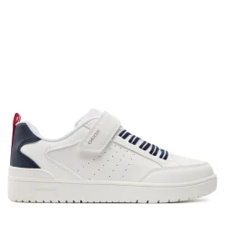GEOX SNEAKER JUNIOR BOY J Washiba A J45LQA 05411 C0899 ΛΕΥΚΟ