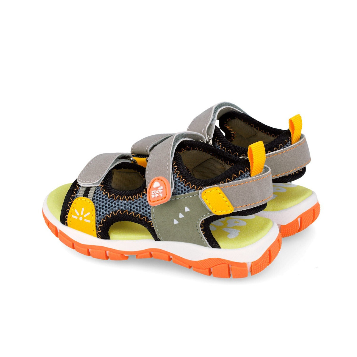 GARVALIN SANDAL ΒΟΥ 262717-B156 ΓΚΡΙ - Image 3