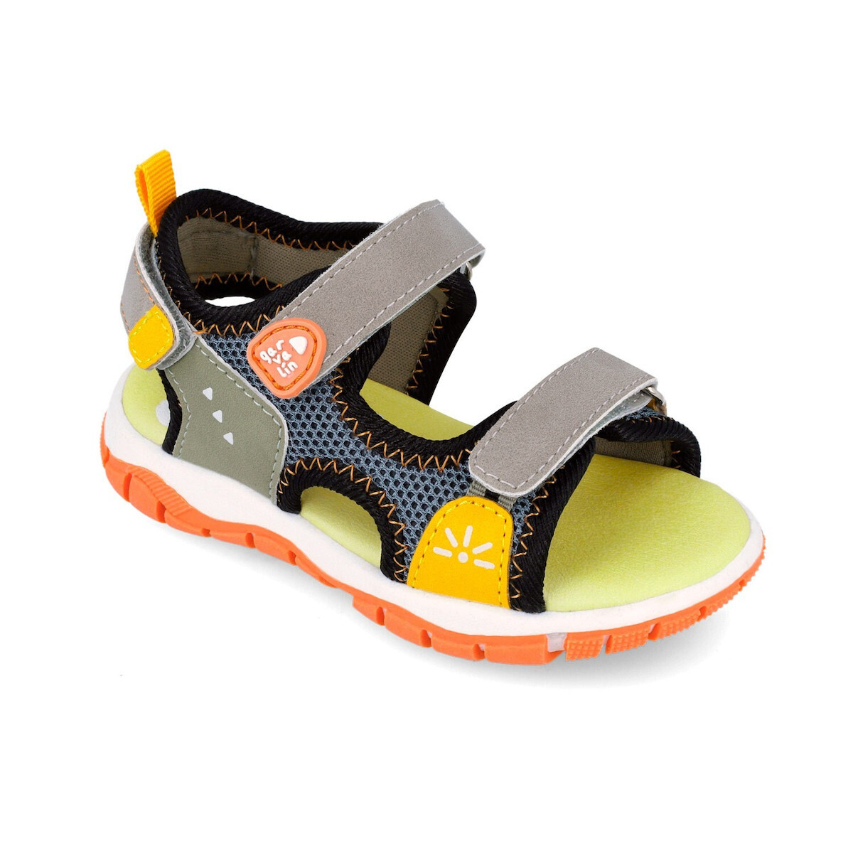 GARVALIN SANDAL ΒΟΥ 262717-B156 ΓΚΡΙ - Image 5