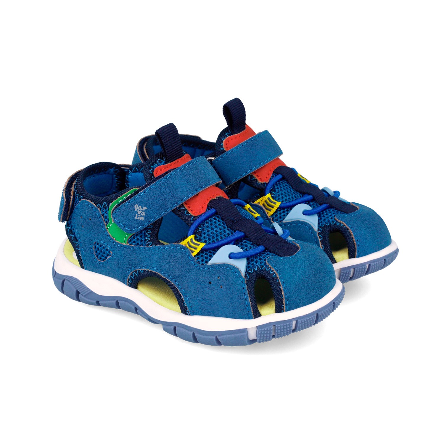 GARVALIN SANDAL BOY 262716-A371 MΠΛΕ - Image 2