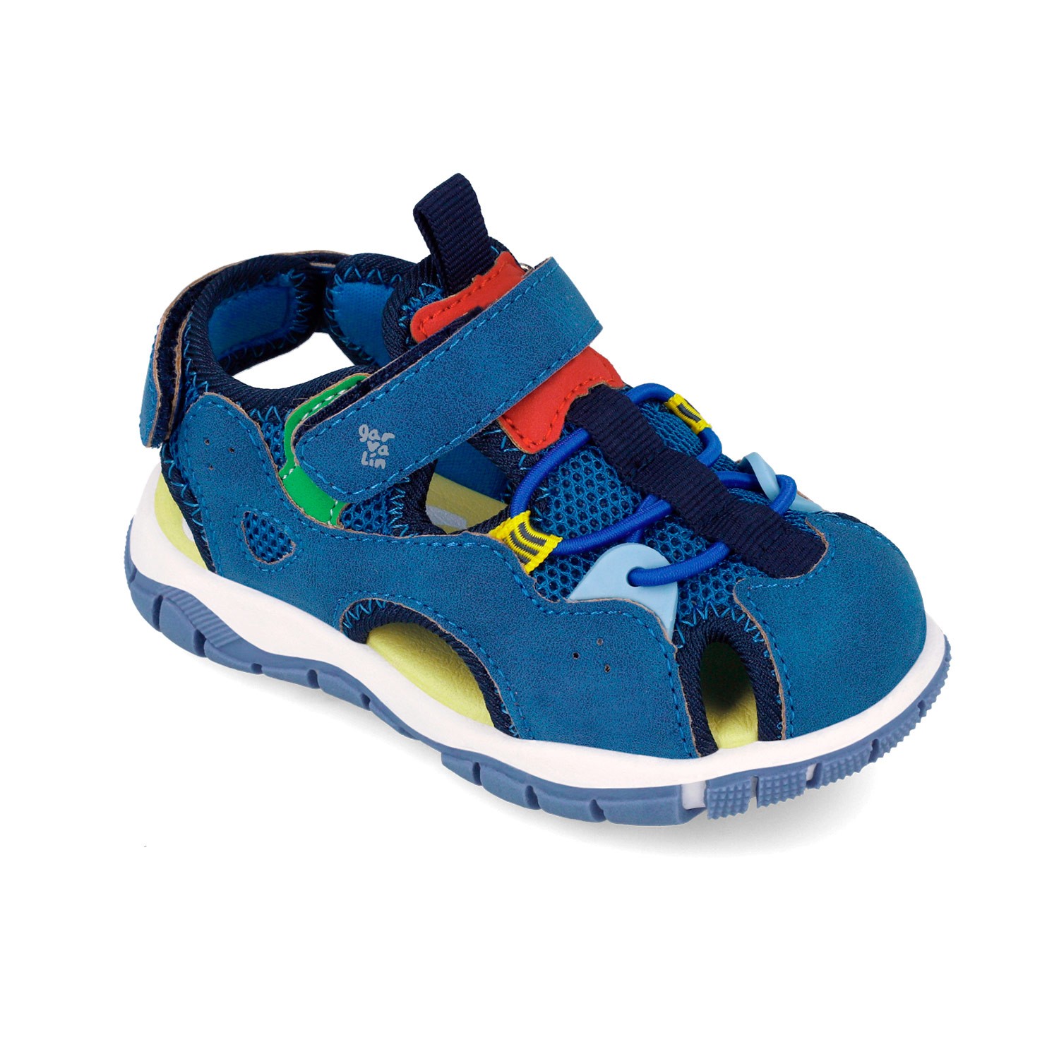 GARVALIN SANDAL BOY 262716-A371 MΠΛΕ - Image 3