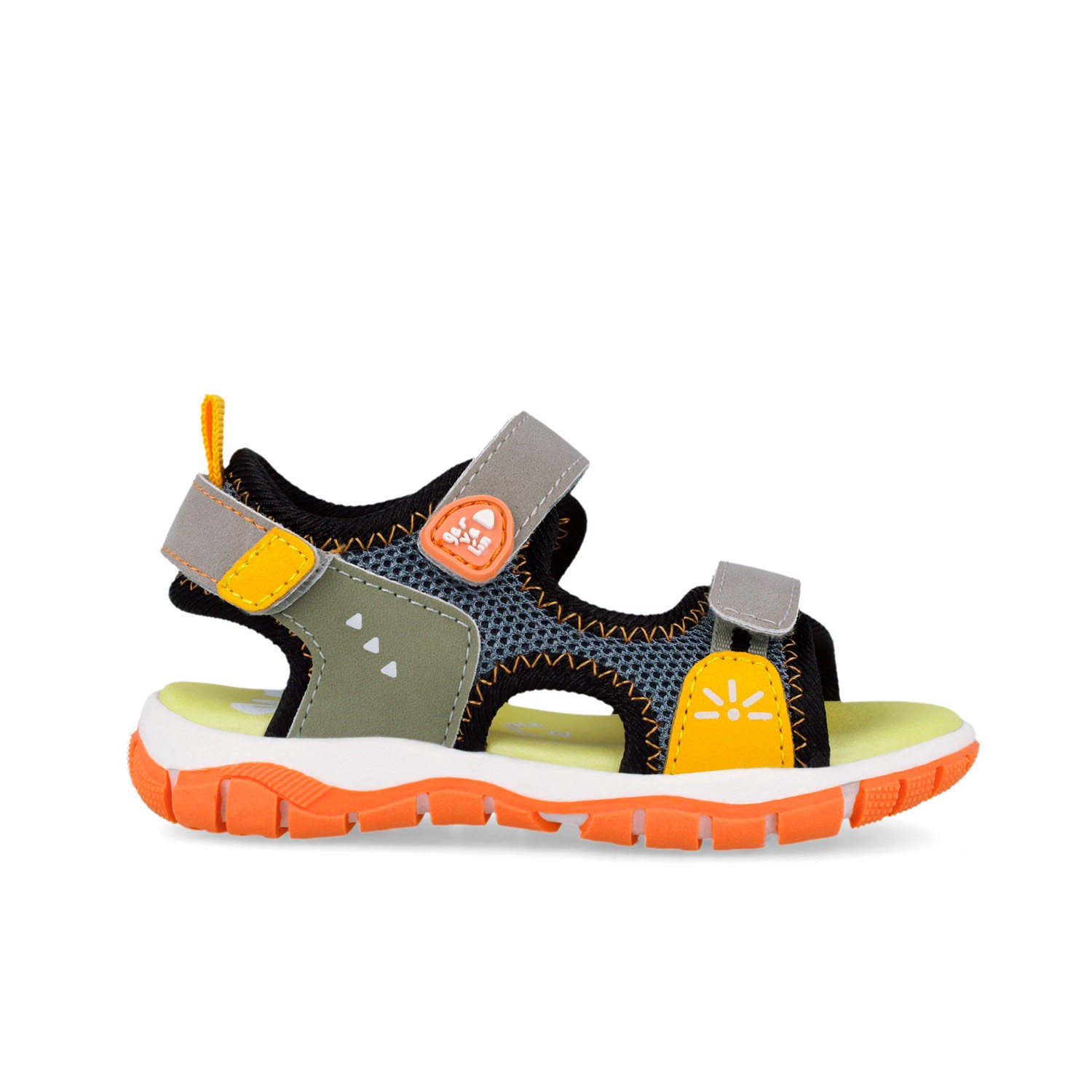 GARVALIN SANDAL ΒΟΥ 262717-B156 ΓΚΡΙ - Image 4