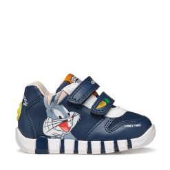 GEOX SNEAKER BABY BOY B LUPIDOO LOONEY TUNES B6555B 011BC C4343 ΜΠΛΕ