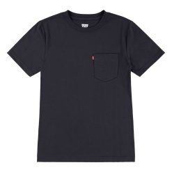 LEVI'S Μπλούζα κοντομάνικη αγόρι Pocket Tee 9EM359-G52 Μαύρο