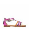 GEOX SANDAL GIRL J S.KARLY J7235D 000NF C8295 ΦΟΥΞΙΑ