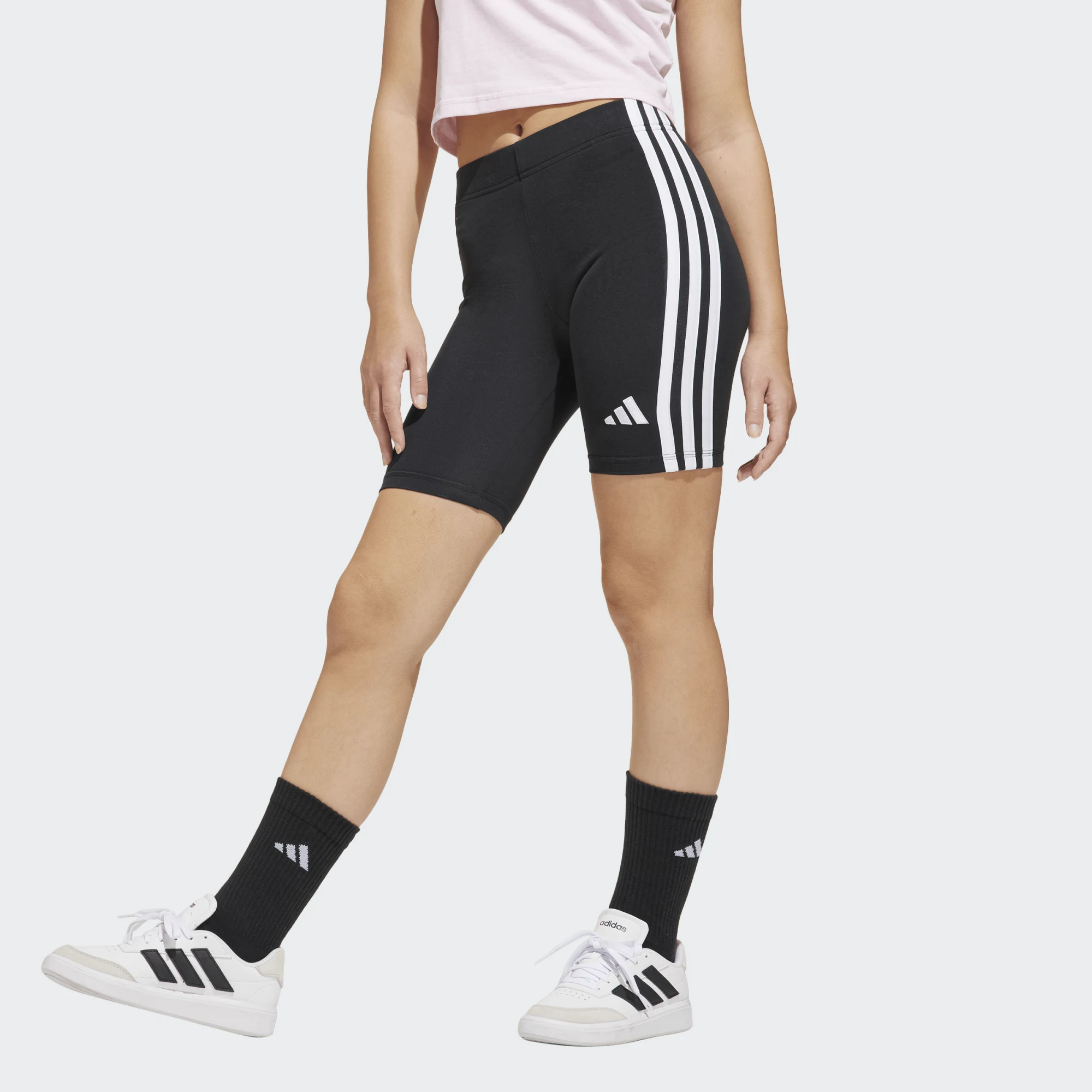 ADIDAS JUNIOR GIRL ΠΟΔΗΛΑΤΙΚΟ ΣΟΡΤΣ JF3677 ΜΑΥΡO - Image 4
