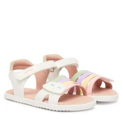 Alternative view of GARVALIN SANDAL GIRL 262431-B310 ΛΕΥΚO