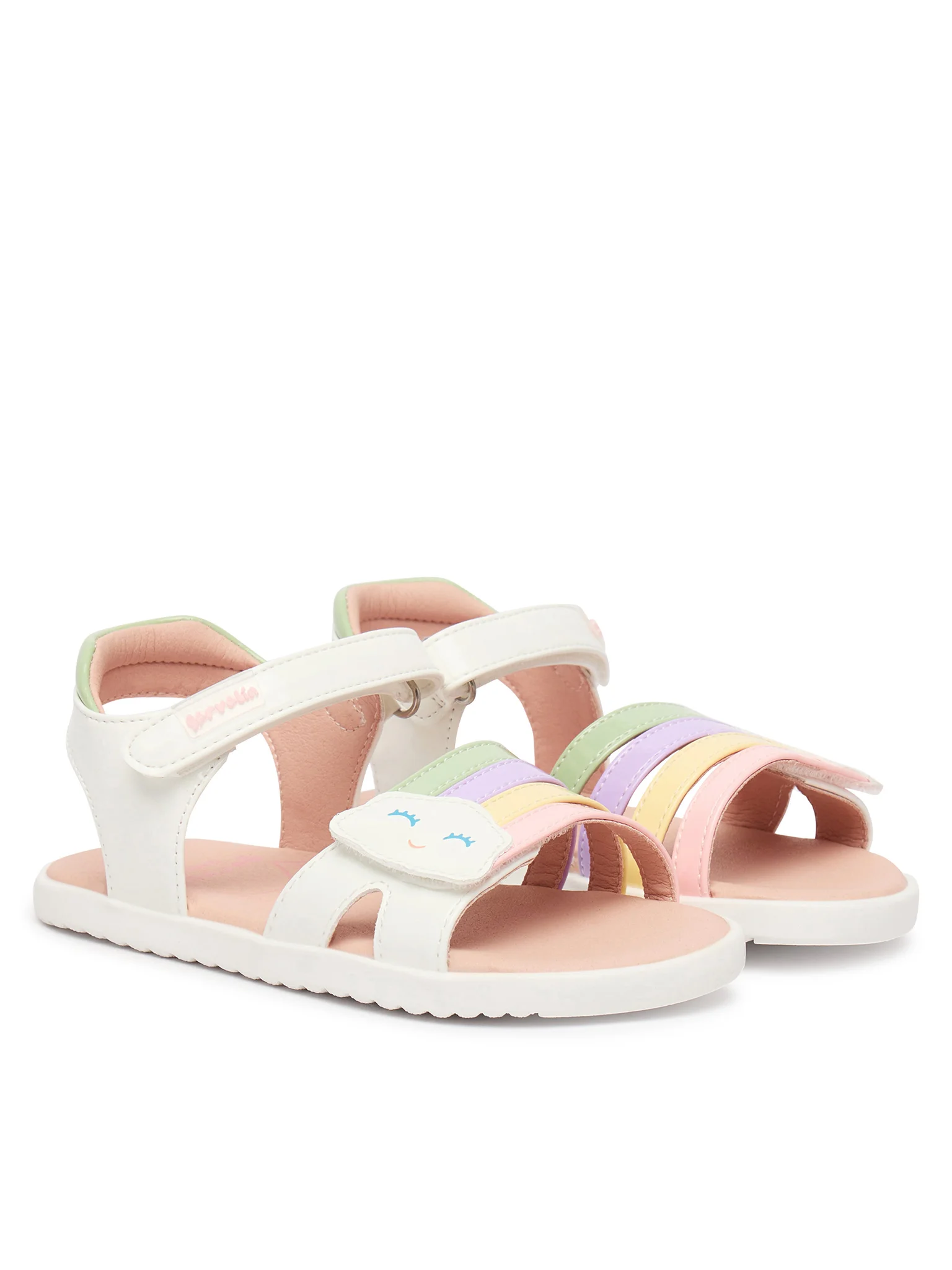 GARVALIN SANDAL GIRL 262431-B310 ΛΕΥΚO - Image 2