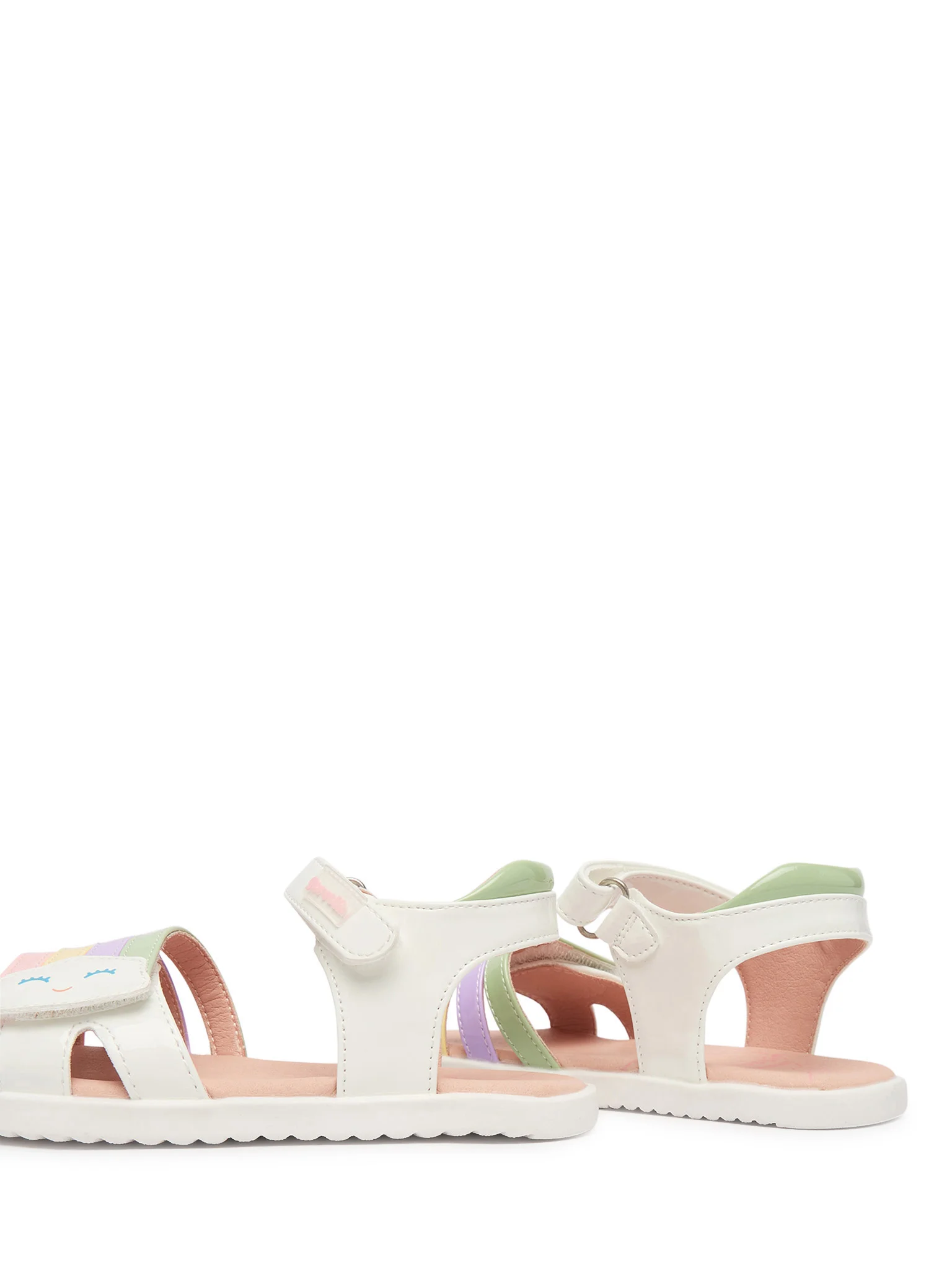 GARVALIN SANDAL GIRL 262431-B310 ΛΕΥΚO - Image 5