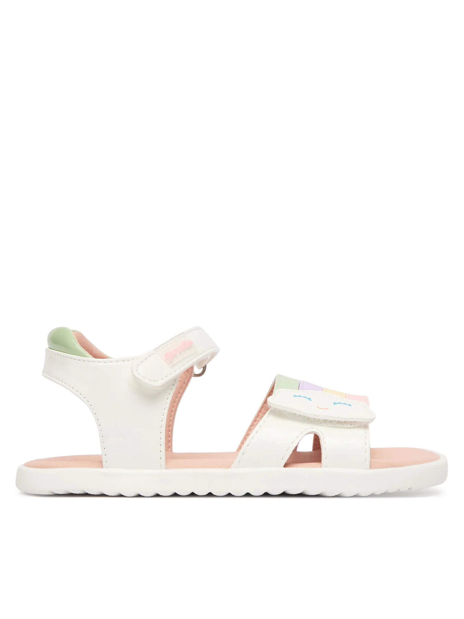 GARVALIN SANDAL GIRL 262431-B310 ΛΕΥΚO