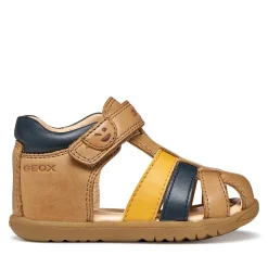 GEOX SANDAL BABY BOY B S.Macchia B. B254VA 0CL78 CT6F4 ΚΑΦΕ