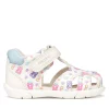 GEOX SANDAL BABY GIRL ZAPITO B B556FB 05404 C0270 ΛΕΥΚΟ