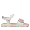 GEOX SANDAL JUNIOR GIRL J A Haiti G.A J658ZB 05402 C0814 ΛΕΥΚΟ