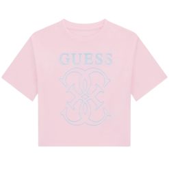 Guess Μπλούζα Κοντομάνικη Κορίτσι J6RI22K8HM4-G620 ΡΟΖ