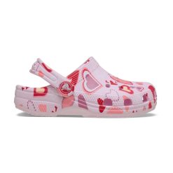 Alternative view of CROCS CLOGS CLASIC T GIRL Vday Hearts 209755-7C1 ΡΟΖ