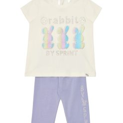 SPRINT Παιδικό σετ baby κορίτσι 261-2004-133 Λευκό