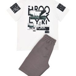 Alternative view of SPRINT Παιδικό σετ junior αγόρι 261-3042-133 Λευκό