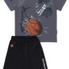 SPRINT Παιδικό σετ junior αγόρι 261-3043-329 Γκρι